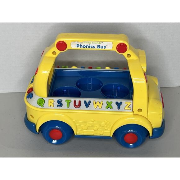 Leap Frog Learning Friends Phonics School Bus Interactive Early Reading Figures - Picture 4 of 5